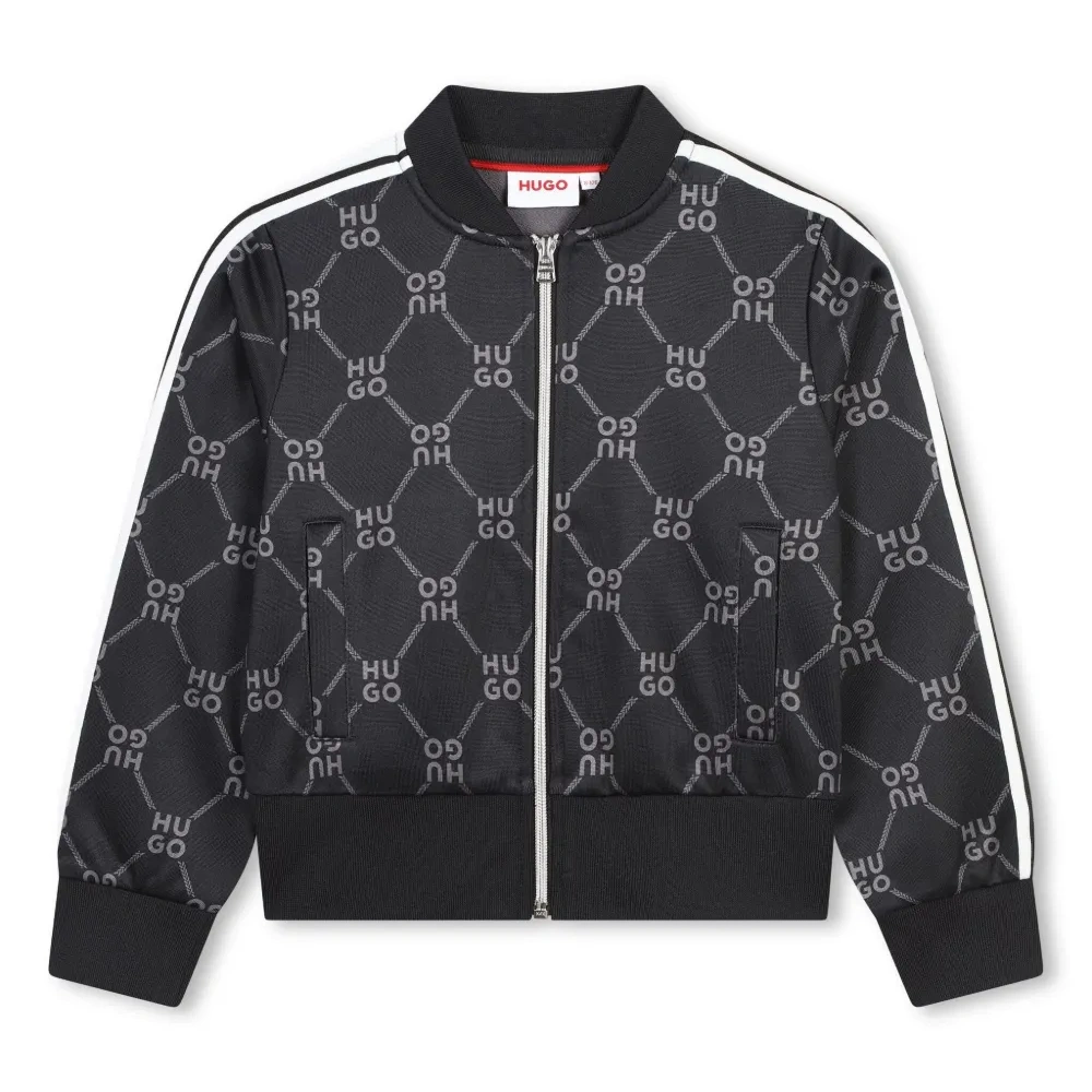 Кардиган на молнии с логотипом