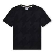 Футболка в ломаную клетку