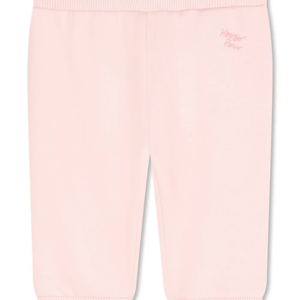 Спортивные брюки с вышитым логотипом