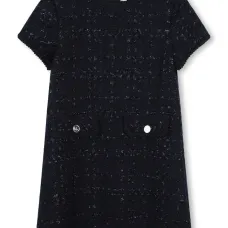 платье с короткими рукавами