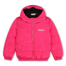 Пуховик с логотипом