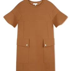 Платье со вставками