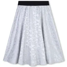 Юбка с жаккардовым логотипом