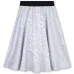 Юбка с жаккардовым логотипом Юбка с жаккардовым логотипом