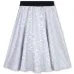 Юбка с жаккардовым логотипом Юбка с жаккардовым логотипом