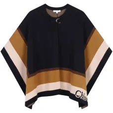 Кейп с жаккардовым логотипом Кейп с жаккардовым логотипом