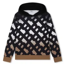 Худи с эффектом градиента и монограммой