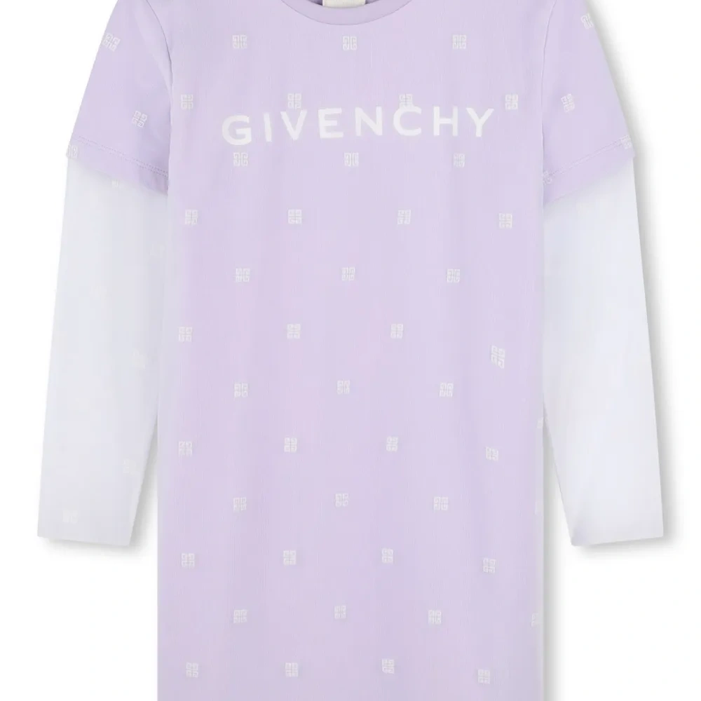 Многослойное платье-футболка