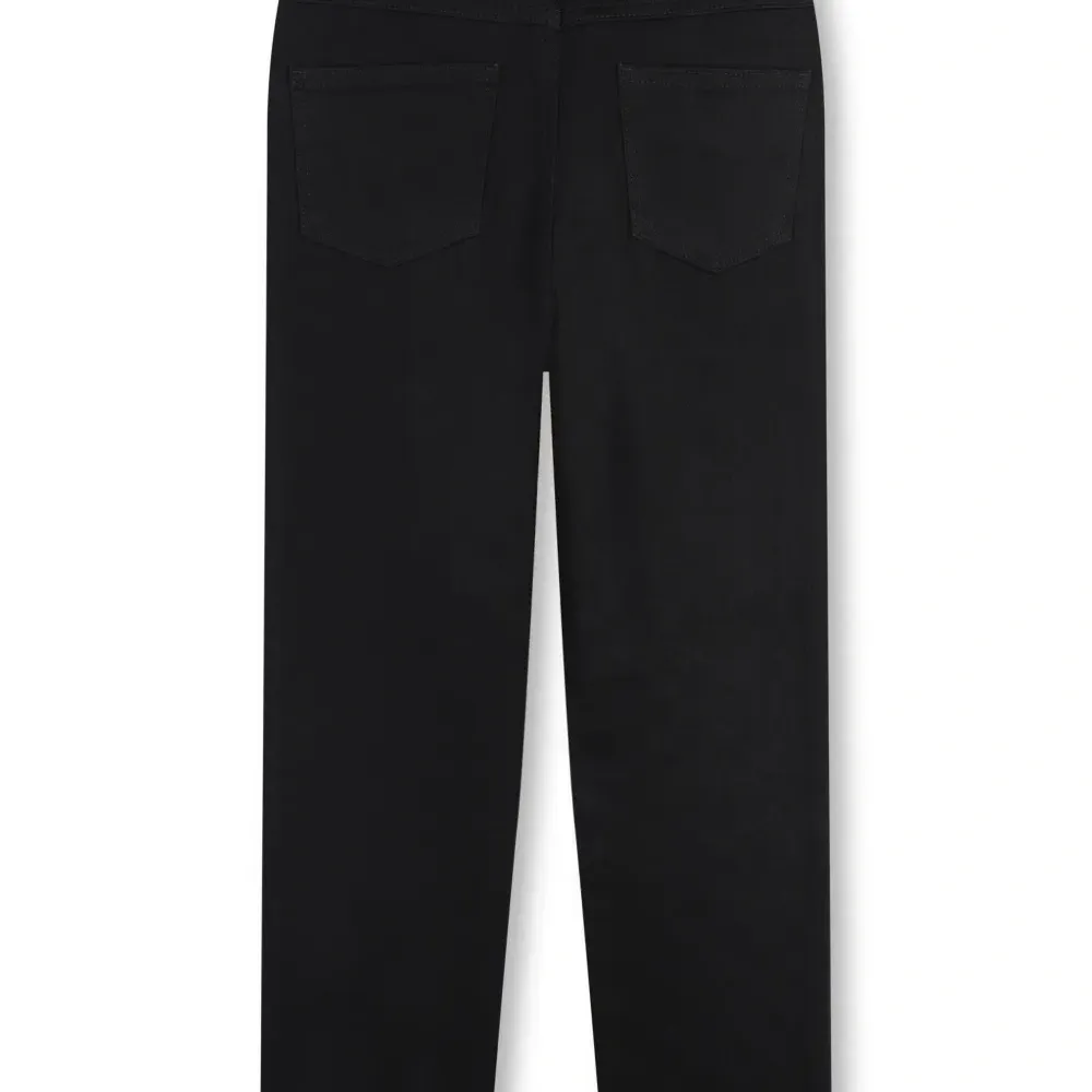 Джинсы с нашивкой-логотипом