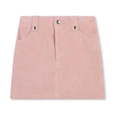 Вельветовая юбка А-силуэта