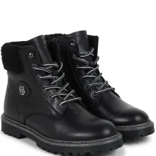 Ботинки в стиле милитари на шнуровке