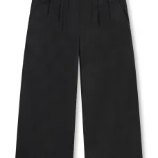 Широкие брюки с логотипом