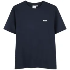 Футболка с круглым вырезом и логотипом