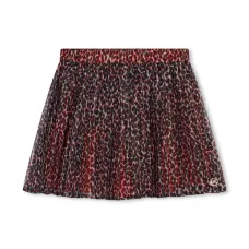 Мини-юбка с анималистичным принтом