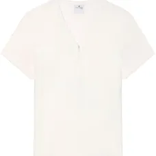 Футболка с V-образным вырезом