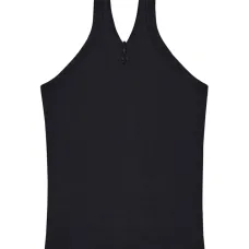 Топ в рубчик с вышитым логотипом Топ в рубчик с вышитым логотипом