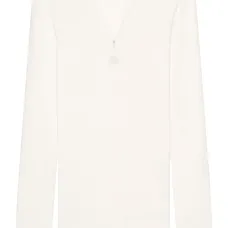 Футболка 90's с воротником на молнии