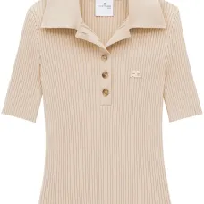 Рубашка поло Iconic в рубчик