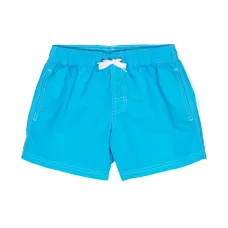 Плавки-шорты с нашивкой-логотипом