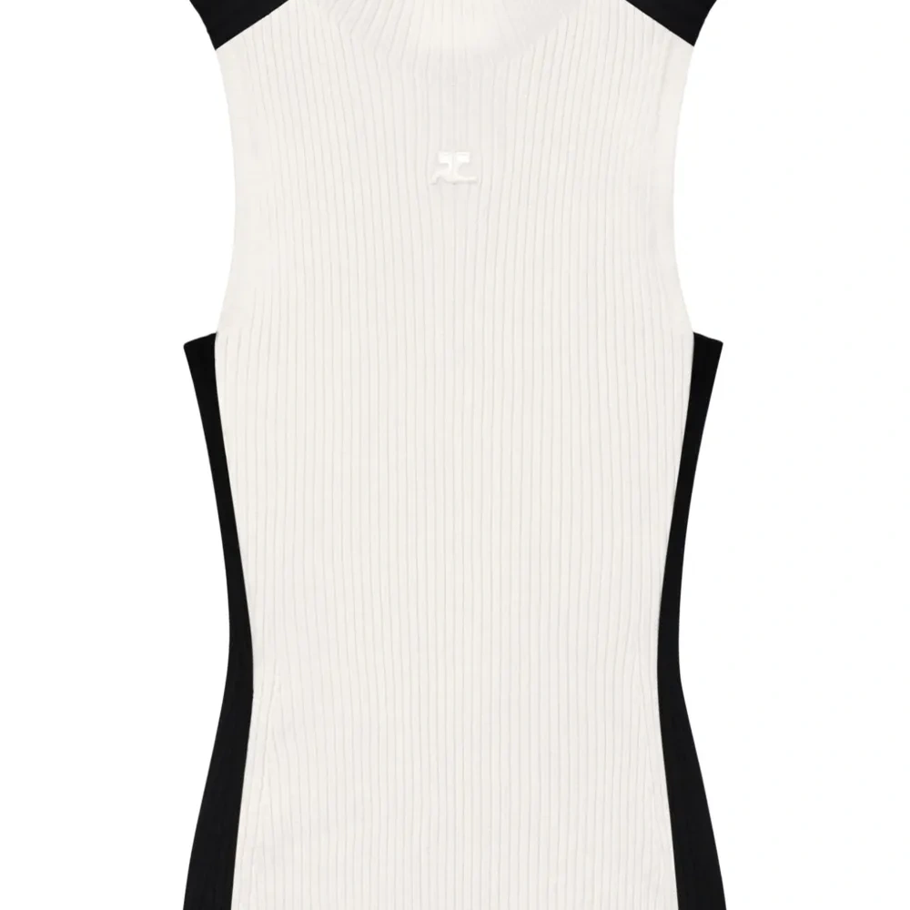 Топ без рукавов Contrast Frame