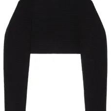 Шерстяная накидка на плечо