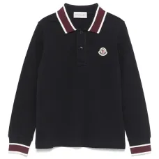 Рубашка поло с нашивкой-логотипом