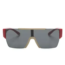 Солнцезащитные очки в безободковой оправе