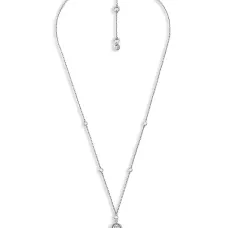 Колье с подвеской-логотипом