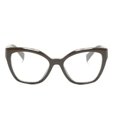 Очки в оправе 'кошачий глаз'