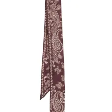 Шелковый платок с принтом пейсли