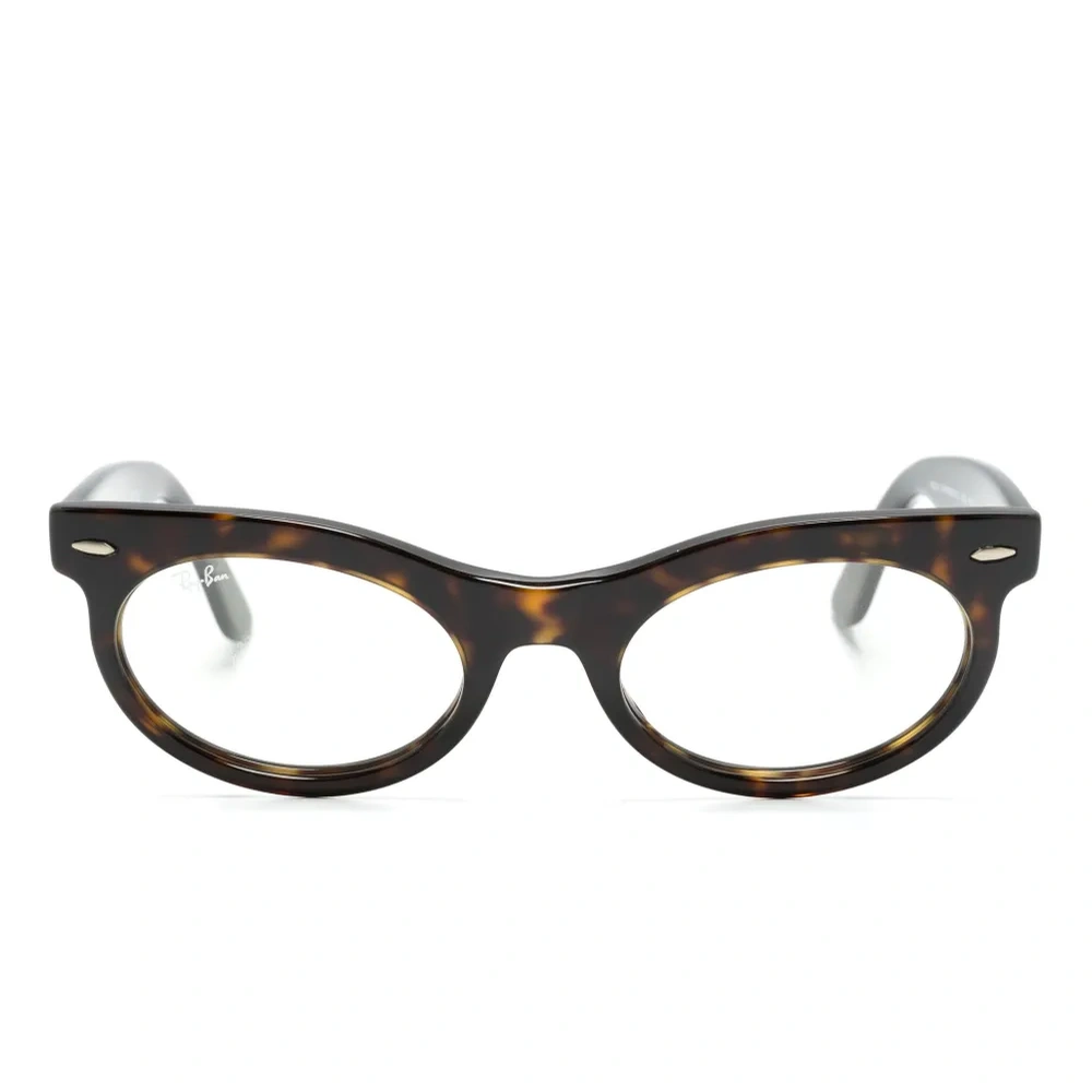 Очки Wayfarer в овальной оправе