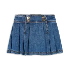 Джинсовая юбка мини с пуговицами Medusa