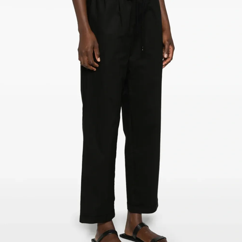 Поплиновые брюки с кулиской