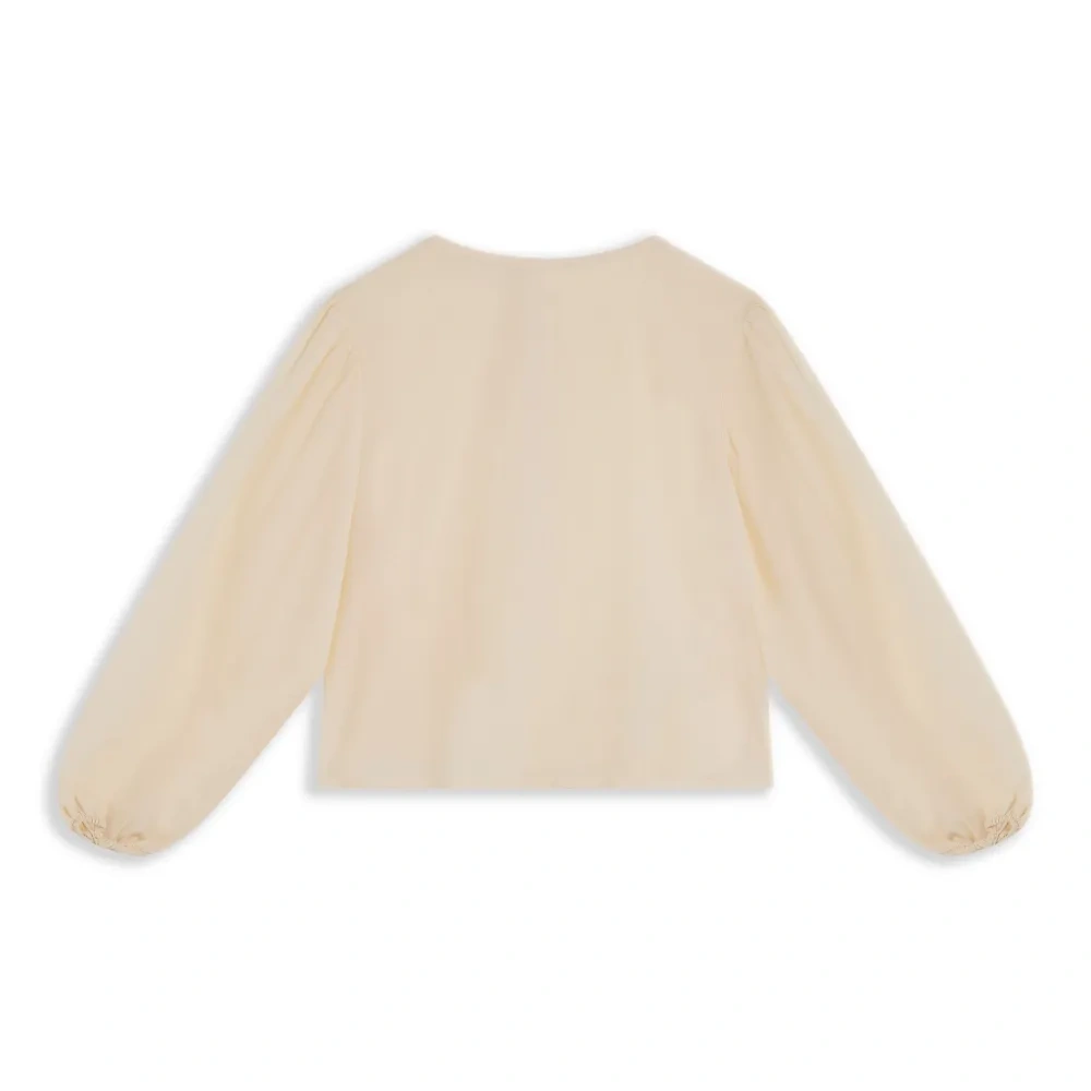 Блузка с длинными рукавами