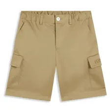 Шорты с вышитым логотипом