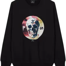 Толстовка с принтом Skull