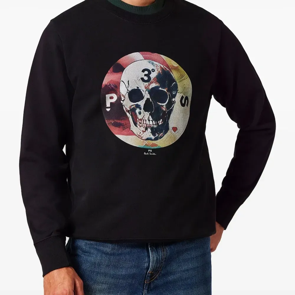 Толстовка с принтом Skull Толстовка с принтом Skull