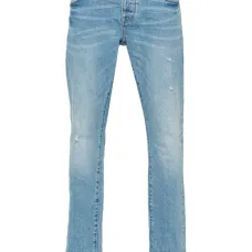 Джинсы скинни с эффектом потертости Джинсы скинни с эффектом потертости