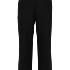 Укороченные брюки со складками