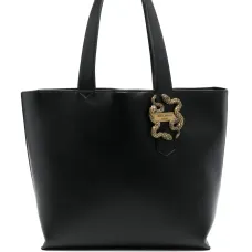 Сумка-тоут на молнии с аппликацией