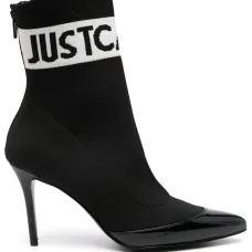 Ботильоны с логотипом вязки интарсия