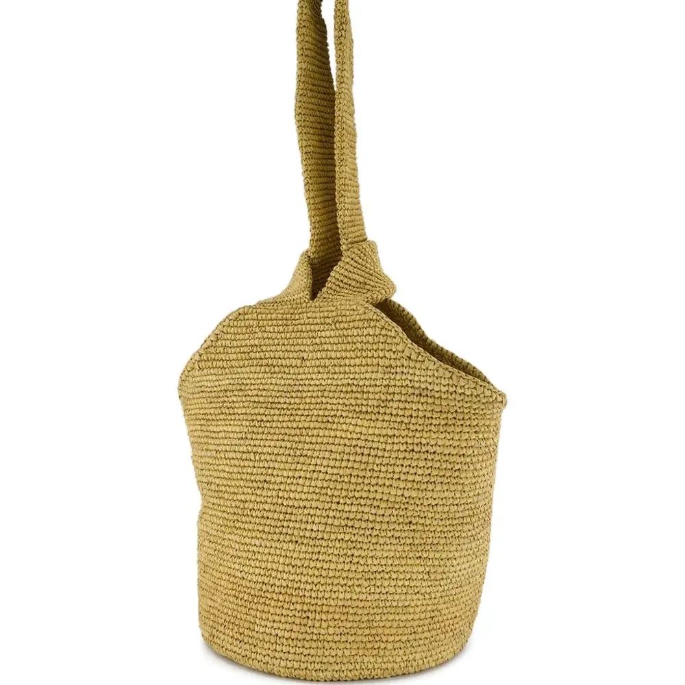 Соломенная сумка на плечо Соломенная сумка на плечо