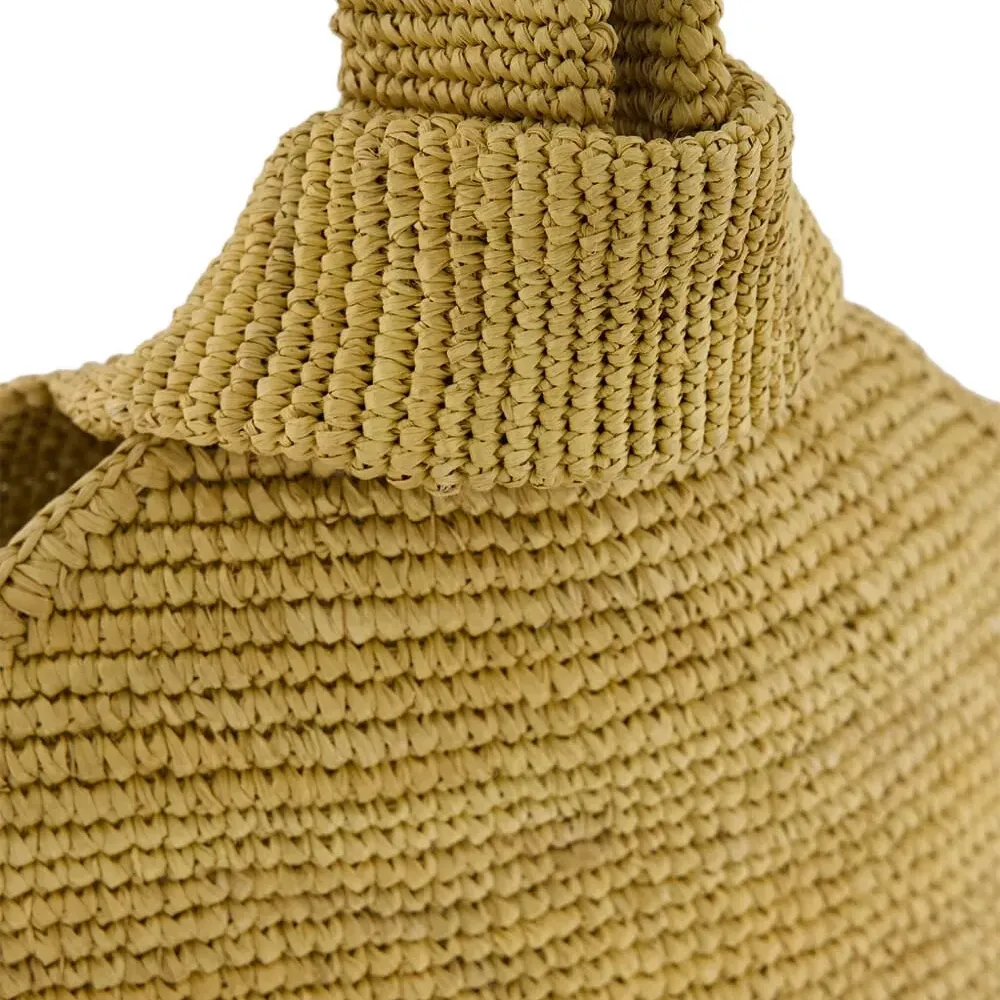 Соломенная сумка на плечо Соломенная сумка на плечо