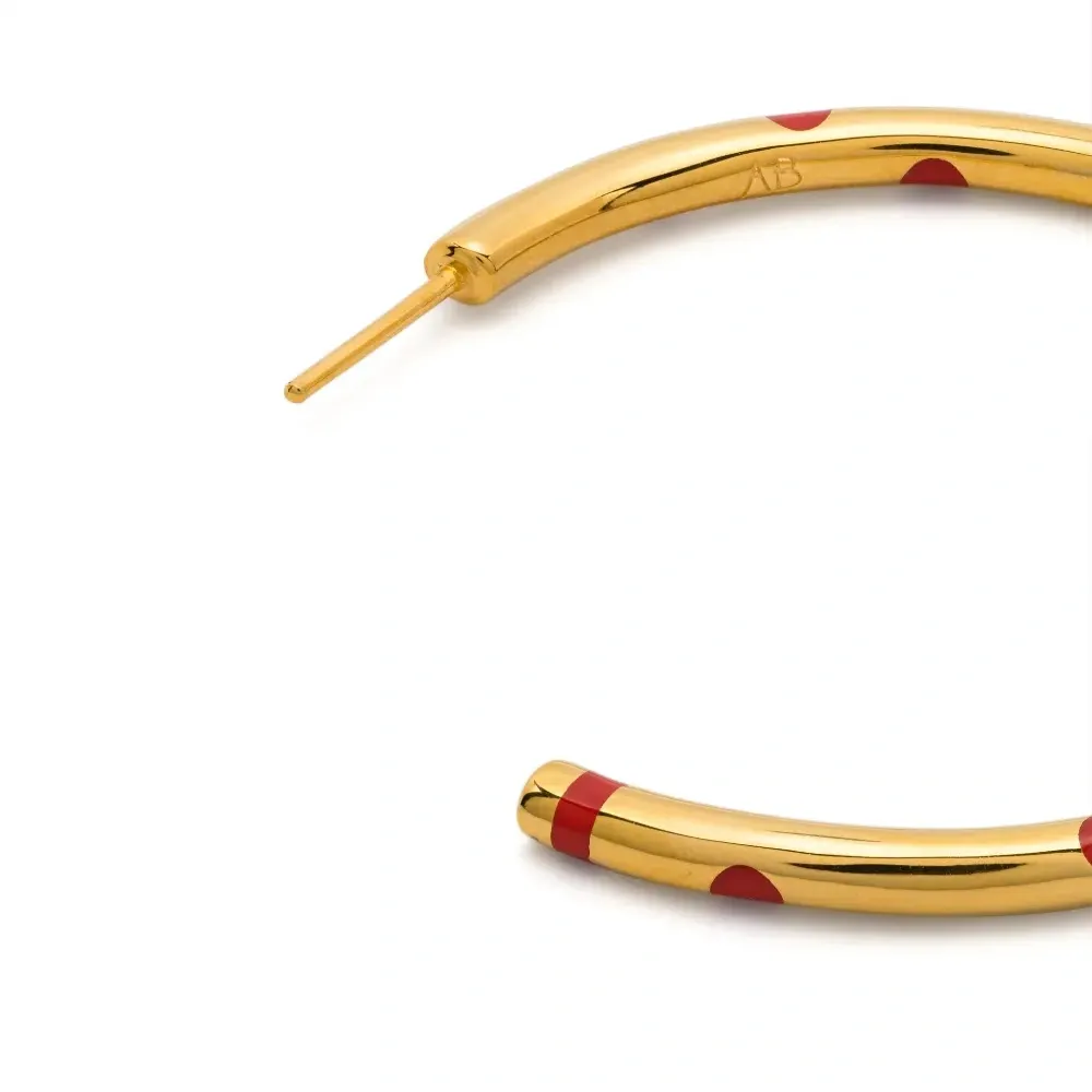 Positano hoop earrings
