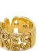 Amaite gold plated ring