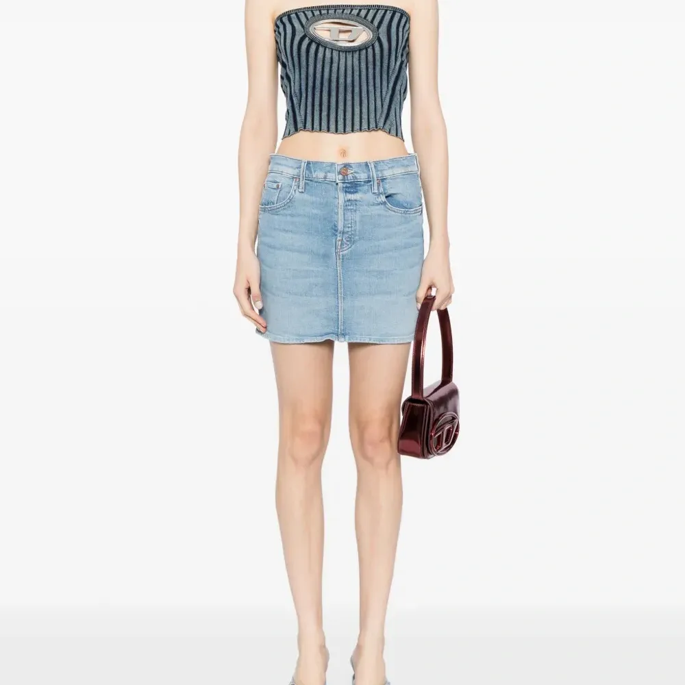 Джинсовая юбка мини The Vagabond