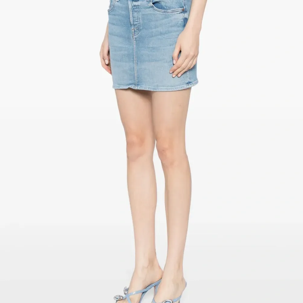 Джинсовая юбка мини The Vagabond