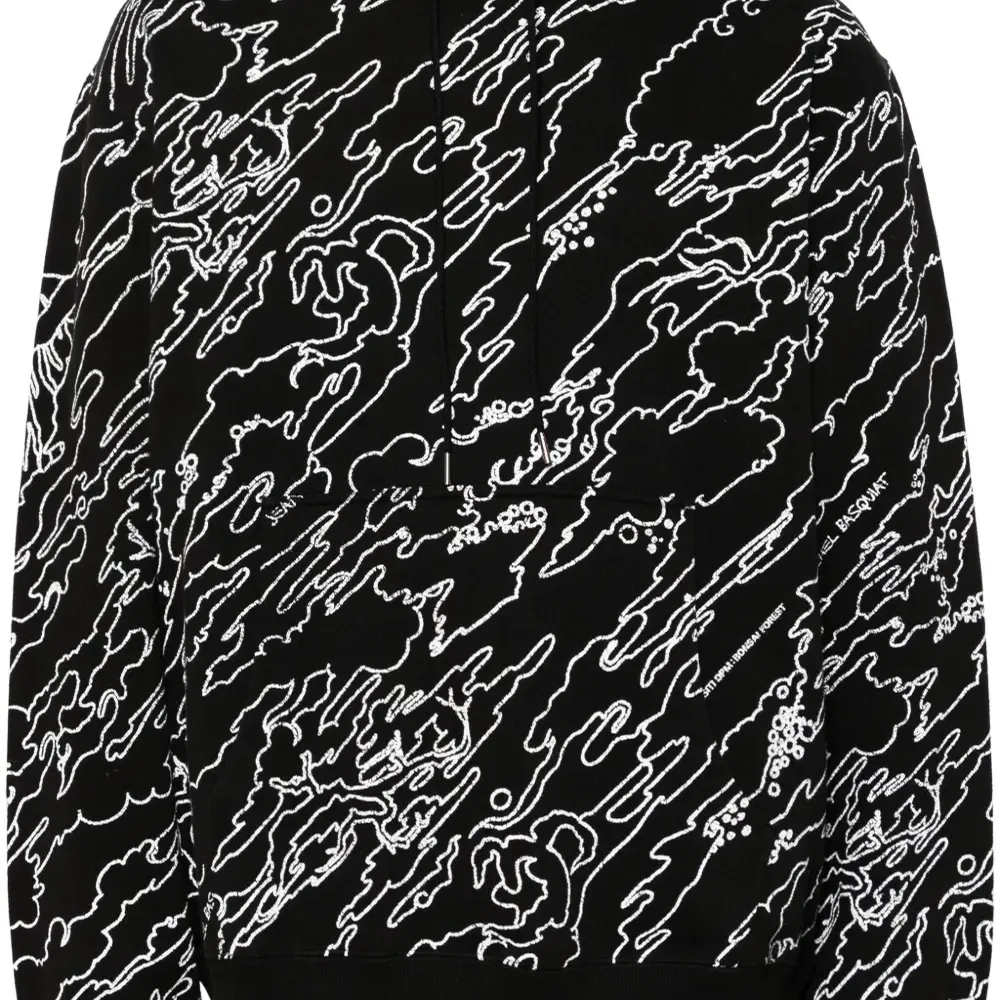 Худи с графичным принтом