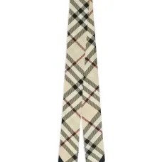 Узкий шарф в клетку