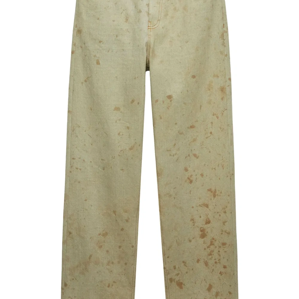 Брюки с принтом тай-дай